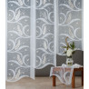Schiebepaneele Florentine in weiß-beige Plauener Spitze 60 x 70 cm Abverkauf