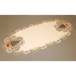 Tischwäsche Tannenbaum auf Organza