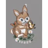 Kleiner Hase mit Vöglein