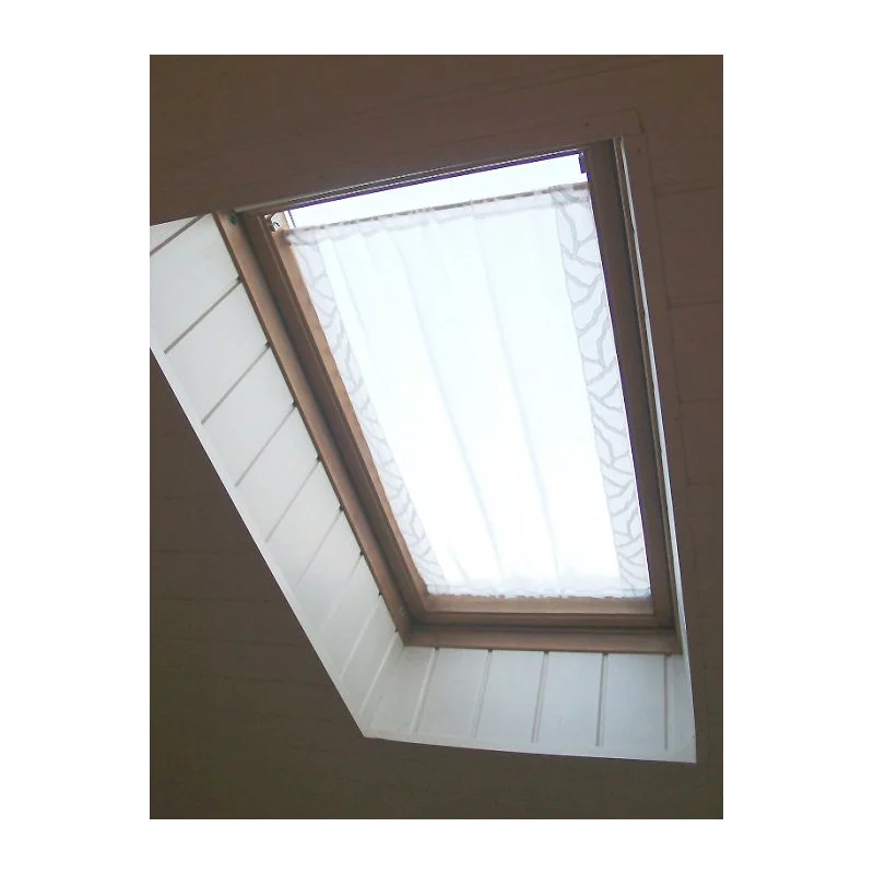 Spanngardine Elenia in weiß