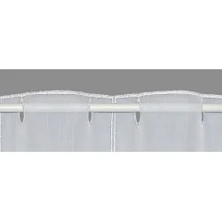 Stangendurchzug der Raffgardine Luna