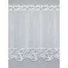 Edle Spitzengardine Faith in weiß mit Plauener Spitze