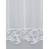 Edle Spitzengardine Faith in weiß mit Plauener Spitze