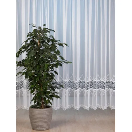 Spitzenstore Adriana in weiß-beige