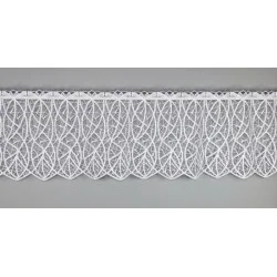 Moderne Spitzengardine Cloe klein