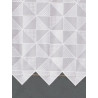 Modern bestickter Flächenvorhang Dunja Plauener Spitze 63x185 cm