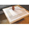 Elegante Mitteldecke Angelique mit Plauener Spitze