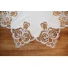 Qualitativ hochwertige Tischwäsche Katharina mit Plauener Spitze