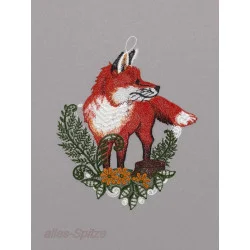Spitzenfensterbild Fuchs
