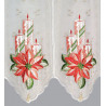 Panneau Kerzen mit Christrosen detail