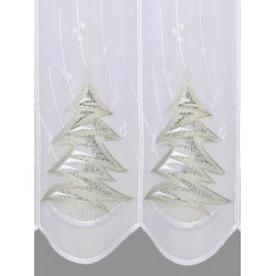 Stickerei-Panneau Baum modern Plauener Spitze