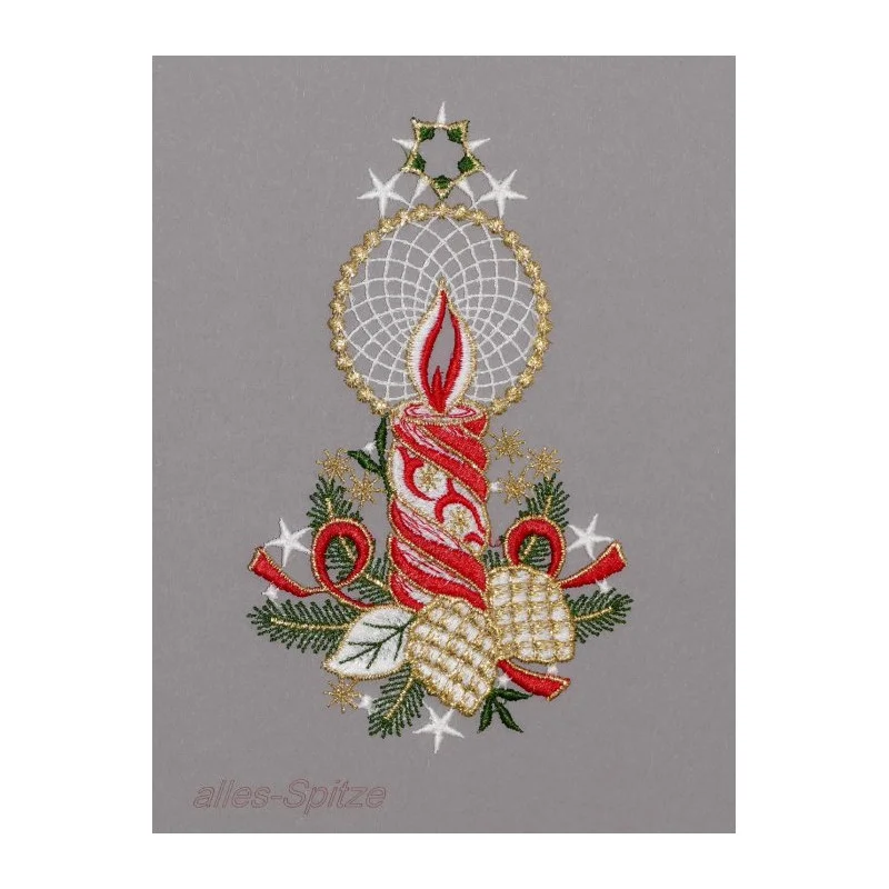 Kleines spitzenbild Kerze