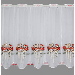 Scheibengardine Eulenpärchen breit