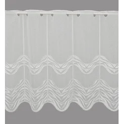 Kurzgardine Silvana in natur