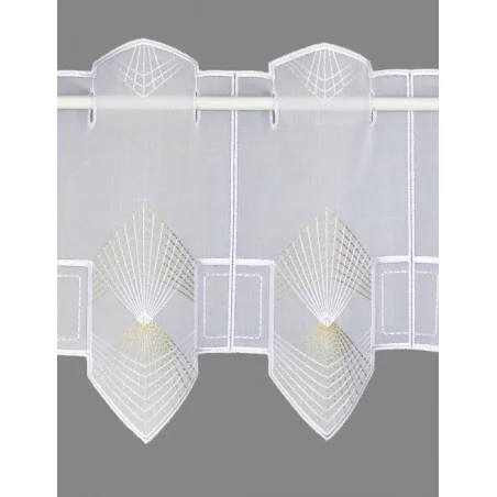 Stickerei-Kurzgardine Debbie