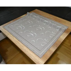 Mitteldecke Ricarda braun