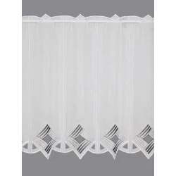 Kurzgardine Gracy in anthrazit