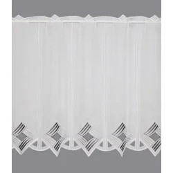 Kurzgardine Gracy in anthrazit gross