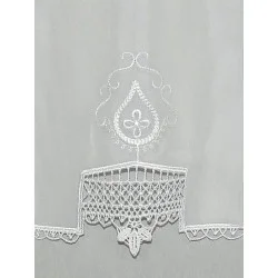 Detailbild  Spitzenstickerei-Scheibengardine Ruby