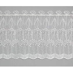 Spitzengardine Zierlauch deko