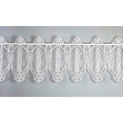 Spitzengardine Schneekristalle klein