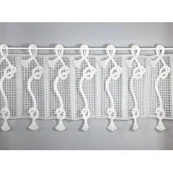 Spitzengardine Kiki in natur deko