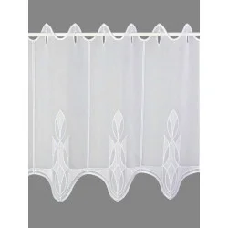 Kurzgardine Ricarda in weiß