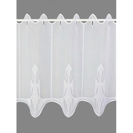 Kurzgardine Ricarda in weiß