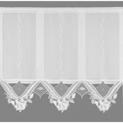 Flächengardine Amy mit Plauener Spitze