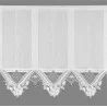 Flächengardine Amy mit Plauener Spitze