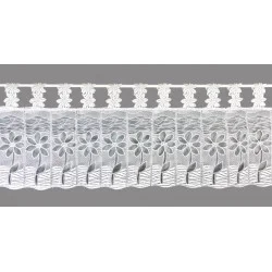 Spitzengardine Margery in weiß Dekoration