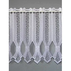 Spitzengardine Romina in weiß