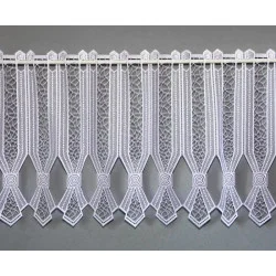 Spitzengardine Romina in weiß groß