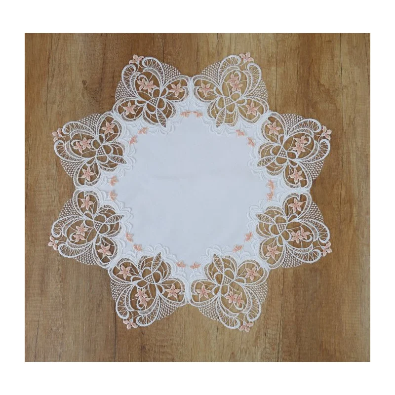 Zarte Plauener Spitzendecken Desiree in 2 Farben