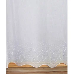 Stickereigardine Laura detail