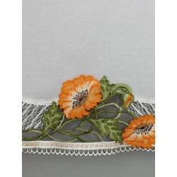 Scheibenhänger Mohnblumen in hellorange