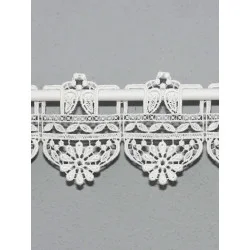 Cremeweiße Spitzengardine Annie