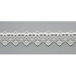 Cremeweiße Spitzengardine Annie Dekorationsbild