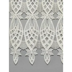 Klassische Spitzengardine Jane in natur