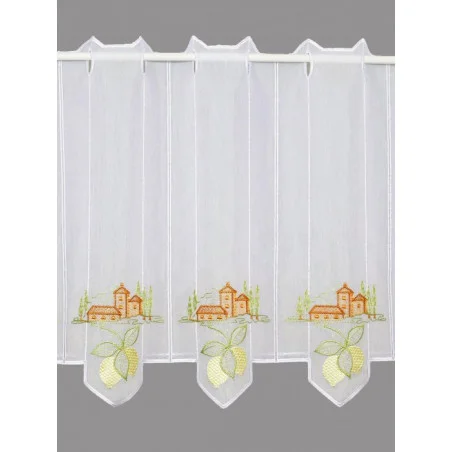 Scheibengardine Toscana