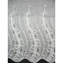 Gardine Lorena in weiß detail