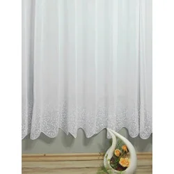 Stickereistore Sylvia in weiß