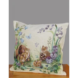 Gobelin Kissenhülle Kleine Mäuschen