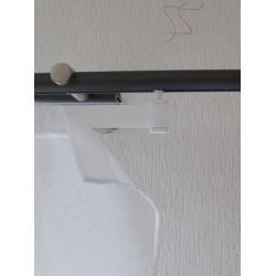 Elegante Stickerei-Schiebepaneele Lynette mit farbigen Fantasie-Ornameten