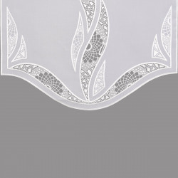 Elegante Schiebepaneele Carmen mit Bogen in weiß detail