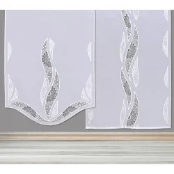 Elegante Schiebepaneele Carmen mit Bogen in weiß deko