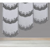 Schiebepaneele Gloria in schwarz-silber