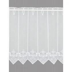 Stickerei-Kurzgardine Nina klein