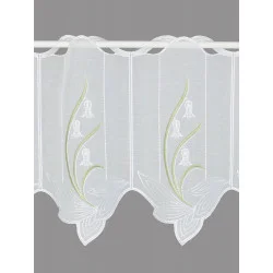 Stickerei-Scheibengardine May