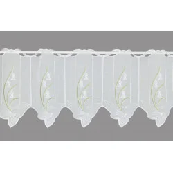 Stickerei-Scheibengardine May klein